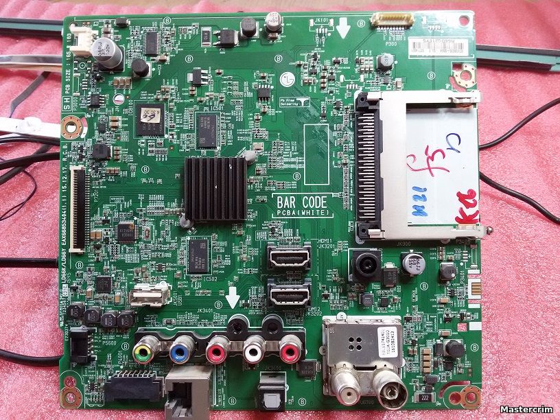 Материнская плата, main board LED телевизора  LG 32LH590U, LD66K/LD66Y; EAX66853404 (1.1)