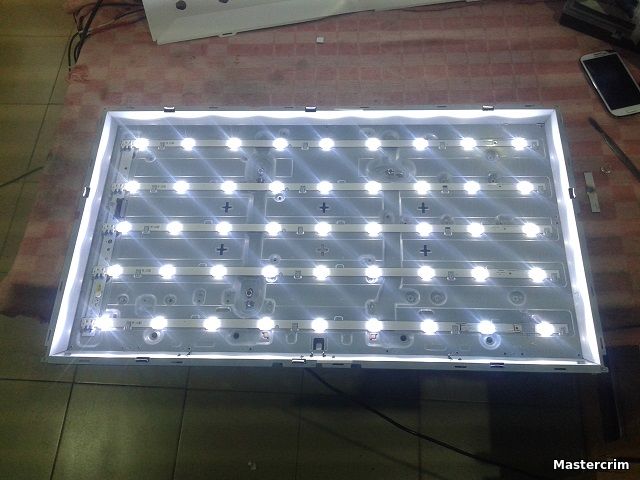 Ремонт LED, ЛЕД, подсветки телевизора Samsung UE32F5000AK в Симферополе