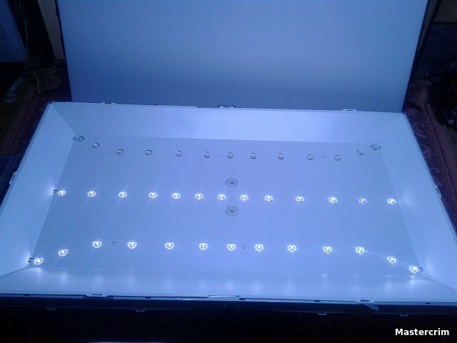 Ремонт LED, ЛЕД, подсветки телевизора Samsung UE40H6233AK в Симферополе