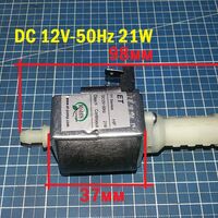 Насос, помпа, подачи чистой воды для бызы робота пылесоса, HF DC12V-50Hz; HF-DC12V-950-1250, 12В